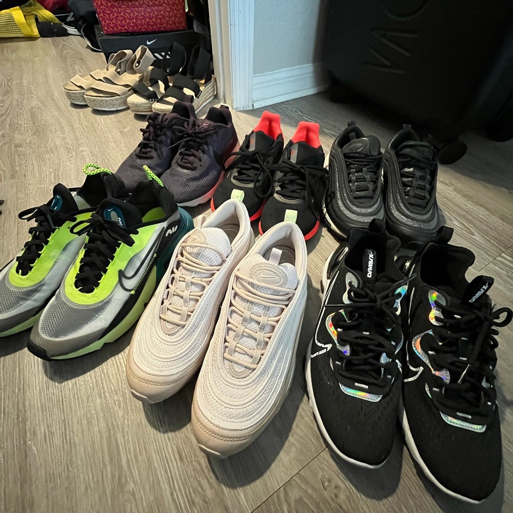 Nike and Adidas shoes!